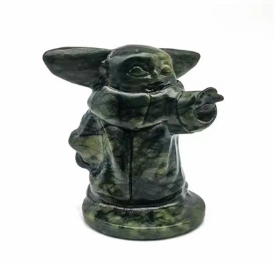 Talla de jade de personaje